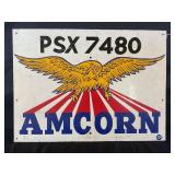 AMCORN METAL FIELD SIGN - 24" X 17 1/2"