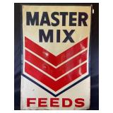 MASTER MIX FEEDS SELF FRAMED GREEN BACK EMBOSSED