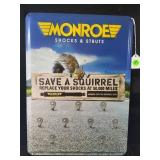 MONROE SHOCKS & STRUTS DEALER PARTS DISPLAY