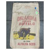 OKLAHOMA GROWN BUFFALO ALFALFA SEED KANSAS CITY,