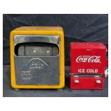 DAIRY QUEEN NAPKIN HOLDER AND COCA-COLA TOOTHPICK