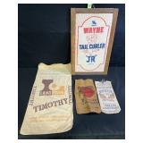 PHOENIX CHILLED LEAD SHOT, PLANTERS PEANUTS,