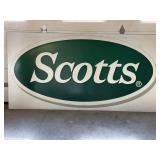 SCOTTS LAWN CARE COMPOSITE SIGN - 96" X 48"