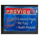 1991 PROVICO LIVESTOCK & PET FEEDS METAL