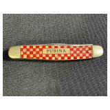 PURINA KUTMASTER 3 BLADE FOLDING POCKET KNIFE