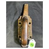 B. A. STEVENS 1901 COPPER DOOR HANDLE