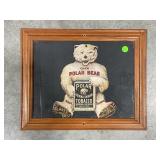 POLAR BEAR CHEWING AND SMOKING TOBACCO CARDBOARD