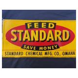 STANDARD FEED SELF FRAMED GREEN BACK METAL
