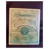 BANGKOK BAY 100% PURE GROUND CINNAMON METAL SIGN