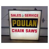 POULAN CHAINSAWS DEALER LIGHT UP SALES AND SERVICE