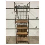 WONDER BREAD ROLL AROUND BREAD RACK 75" X 26" X 23
