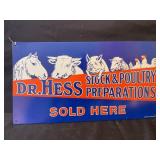 DR. HESS STOCK & POULTRY PREPARATIONS METAL