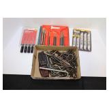 ACE 4 PC PICK SET - NEW, MORSE SAWZALL BLADES,