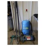 GOULDS WATER PUMP AND PRESSURE TANK