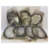 DITCH WITCH HYDRAULIC HOSES - LOT OF 9 - #154-589