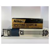 NIKON SPOTTING SCOPE 80 STRAIGHT BODY TYPE W/