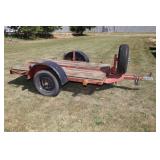 CUSTOM MADE SINGLE AXLE MOTORCYCLE 8