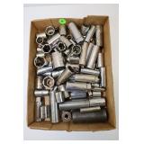 LARGE LOT OF ASSORTED CRAFTSMAN SOCKETS