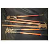 KLEIN AND OTHER HEAVY DUTY BOLT AND CABLE CUTTERS