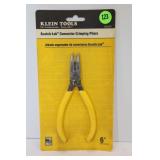 KLEIN TOOLS SCOTCH-LOK CONNECTOR CRIMPING PLIERS