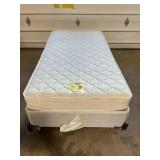 SERTA TWIN MATTRESS AND BOX SPRINGS
