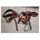 KLEIN LINEMANS BELT AND SAFETY HARNESS