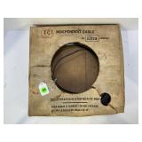 ROLL OF PLASTIC COATED 10 GAUGE COPPER GROUND