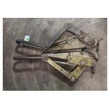 SET OF 2 STRAND GRIP HIGH TENSION CABLE PULLERS