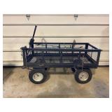 GARDEN CART WITH FOLD DOWN SIDES