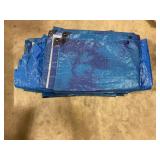 LARGE LOT OF ASSORTED USED TARPS
