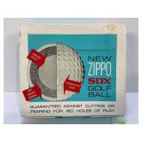 LOT OF 12 ZIPPO SDX GOLF BALLS W/ CUSTOM TIC LOGO