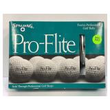 LOT OF 12 SPALDING PRO-FLITE GOLF BALLS W/ TIC