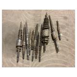 ASSORTED DITCH WITCH BORING HEADS