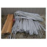 HUGE LOT OF PLASTIC  HOUSE CONDUIT RISERS