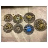 LOT OF 6 LIVE FISH BASKETS