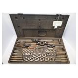 SEARS AND CRAFTSMAN TAP AND HEX DIE SET WITH