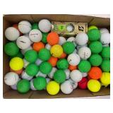 LARGE LOT OF ASSORTED GOLF BALLS