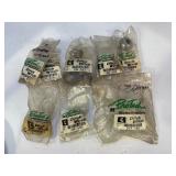 DITCH WITCH 410SX SWIVEL BUTTON PLOWS - LOT OF 8