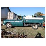 1971 CHEVROLET CUSTOM/30 1 TON 4 SPEED DUMP TRUCK