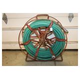 HEAVY DUTY REEL WITH GARDEN HOSE