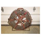 HEAVY DUTY REEL WITH NYLON ROPE