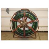 HEAVY DUTY REEL WITH GARDEN HOSE