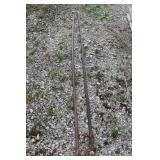 LOT OF 2 8 FOOT SPUD BARS