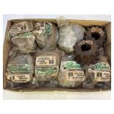 DITCH WITCH 255SX DUAL SPROCKETS - LOT OF 8 - NEW