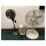 LOT OF 3 ELECTRIC FANS - LASKO, BETTER HOMES &
