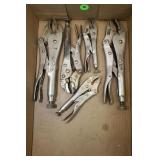 LARGE LOT OF VISE GRIPS