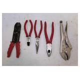 5 PC. MECHANICS PLIER SET