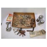 2 5/16" TRAILER HITCH BALLS, HITCH PIN CLIPS AND