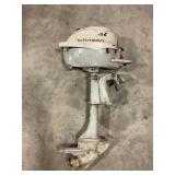 JOHNSON 3 HP OUTBOARD BOAT MOTOR - MOTOR IS FREE