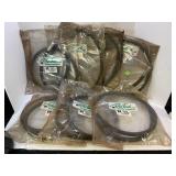 DITCH WITCH HYDRAULIC HOSES - LOT OF 7 - #154-607